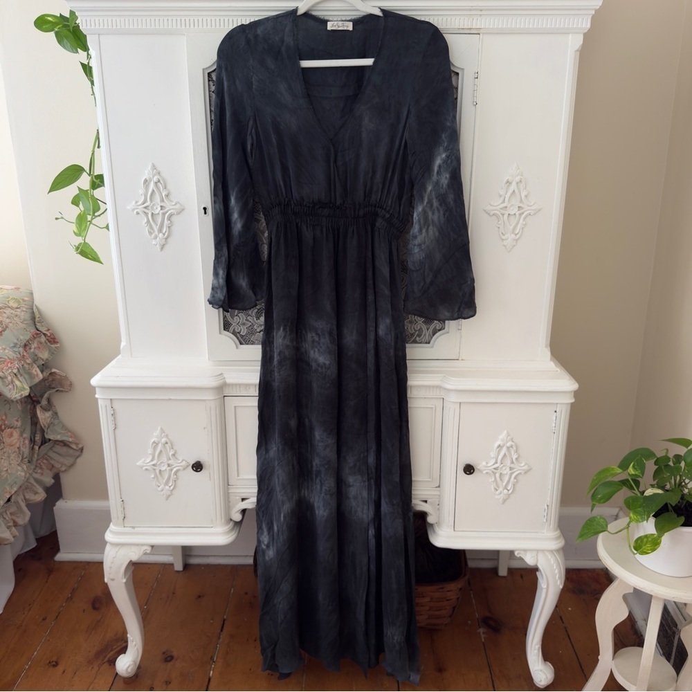 Love Shack Fancy Silk Maxi Dress